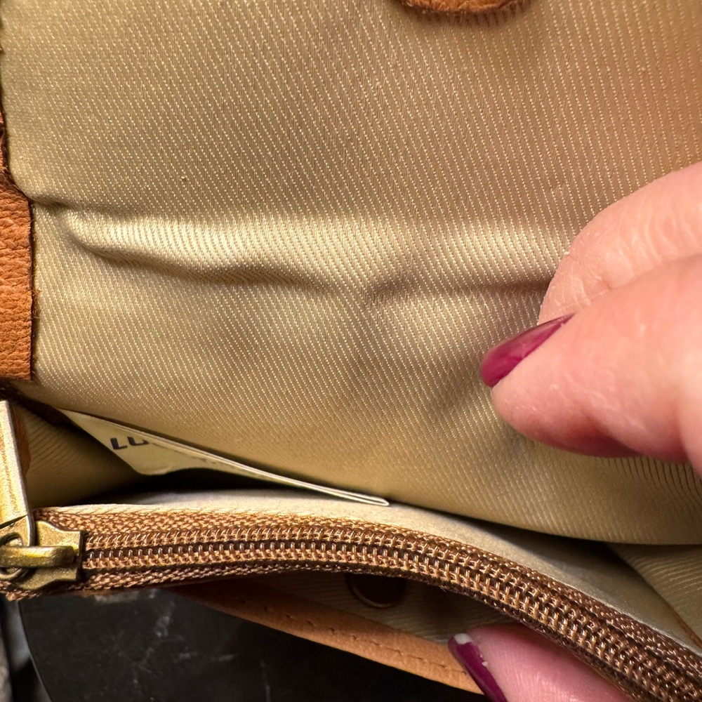 Lucky Brand Tan Leather Coin Purse - Picture 3 of 7